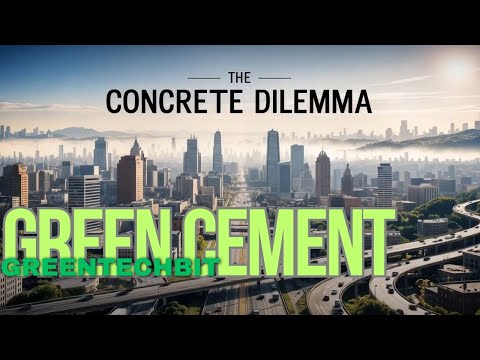Green Cement & Concrete: Building a Low-Carbon Future