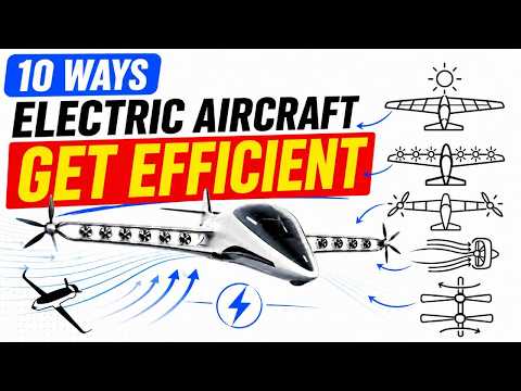 10 Electric Aviation Technologies that make electric aircraft efficient