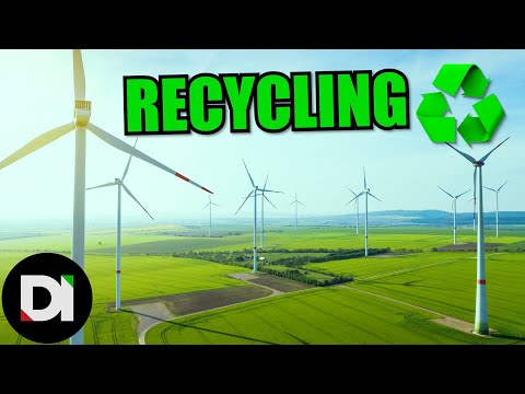 The Solution to Recycling Wind Turbine Blades! | Veolia
